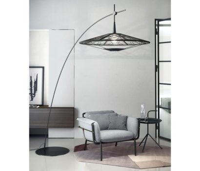Forestier Stehlampe Carpa mit Trittschalter