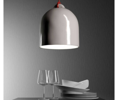 Hängeleuchte Creative-Cables Campana Brillantweiss
