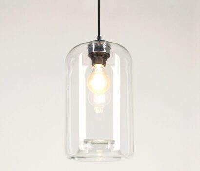 Cruet Up Glas Pendelleuchte Ø 17cm Klar
