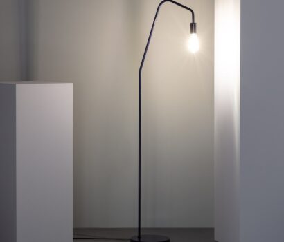 Stehlampe Pol Dunkelblau